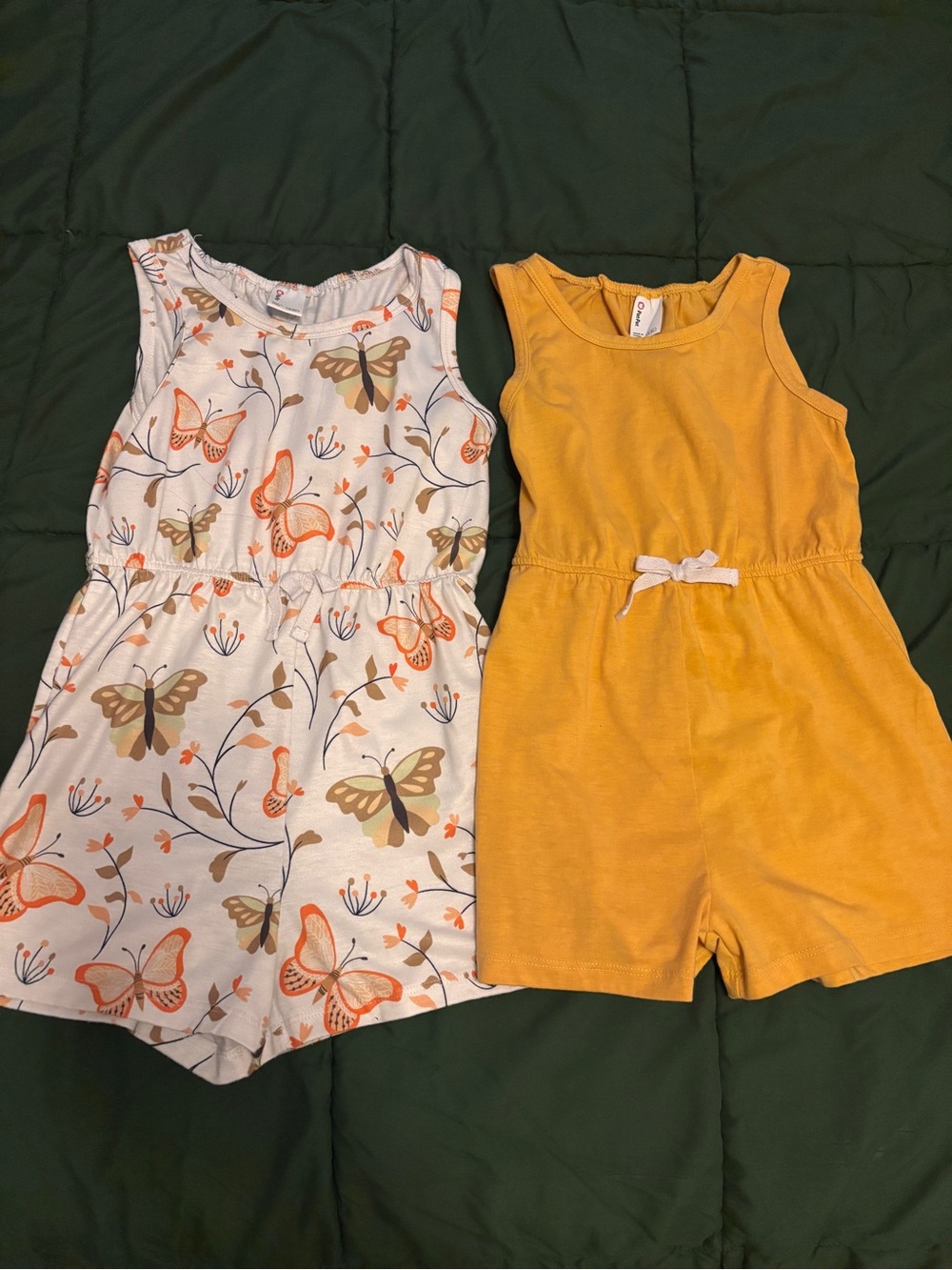 2 Pat Pat rompers